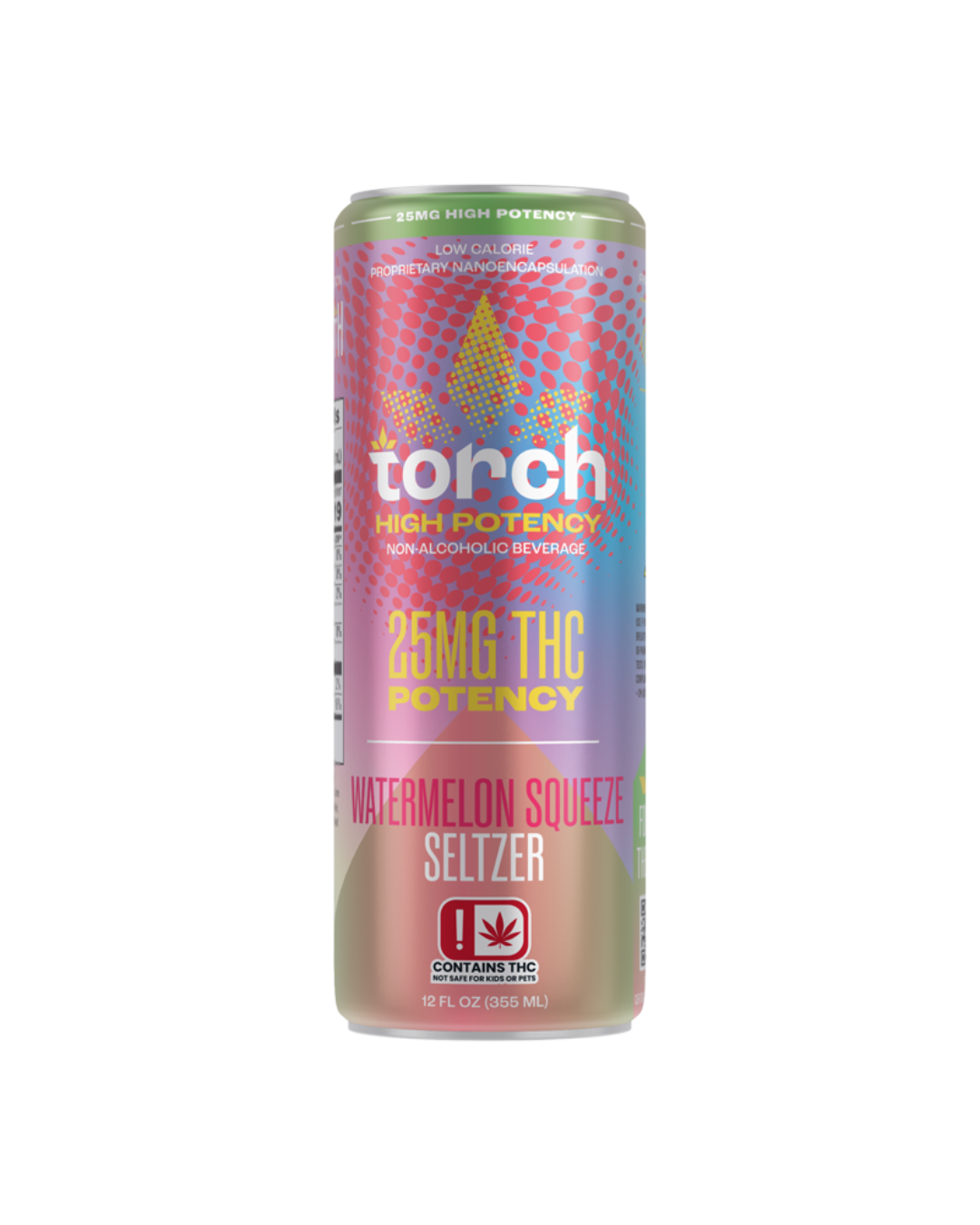 Torch | High Potency THC Beverages / 25mg / Watermelon Squeeze